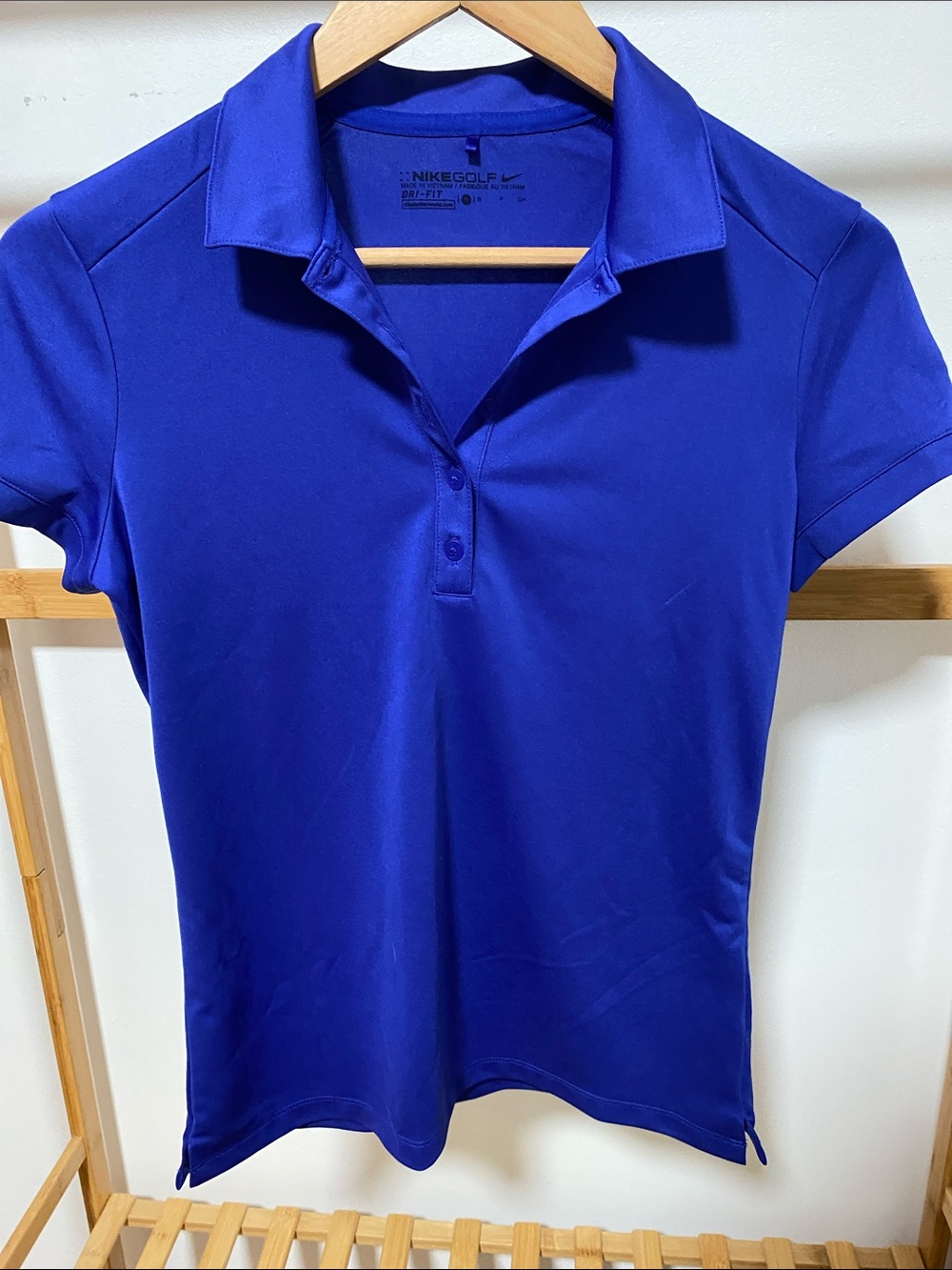 Nike Women’s Royal Blue Short-Sleeve Golf Polo